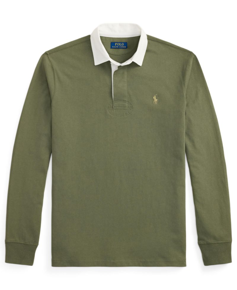 Men's The Iconic Rugby Collar Polo Shirt
