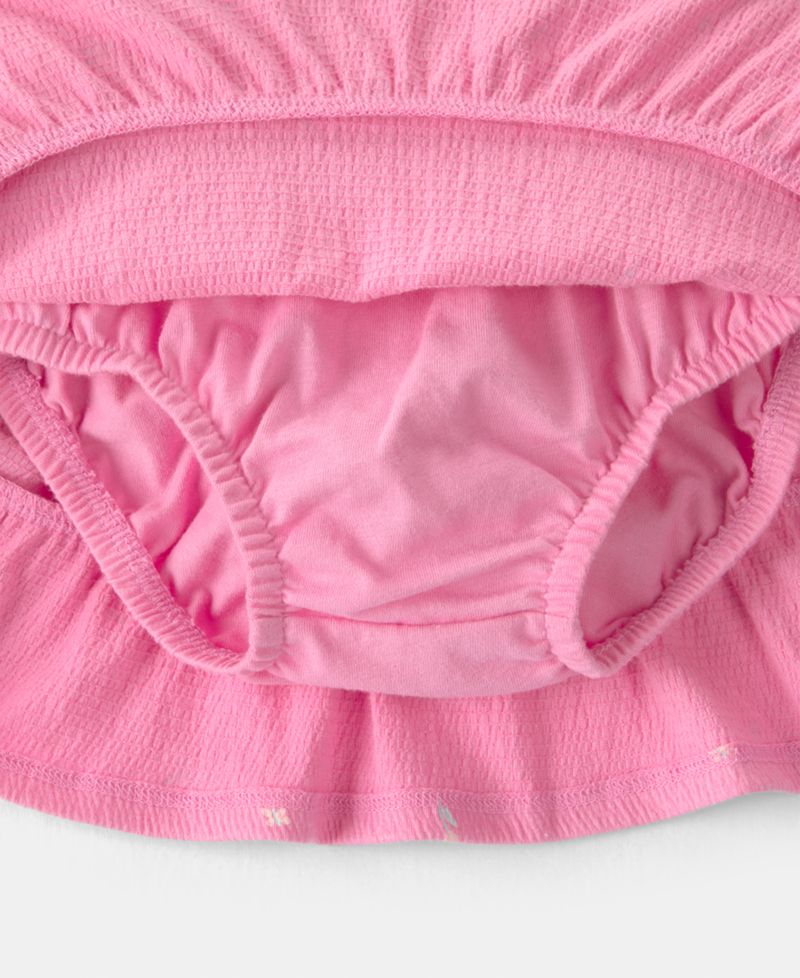 Baby Girls' Floral Top & Skort, 2-Piece Set