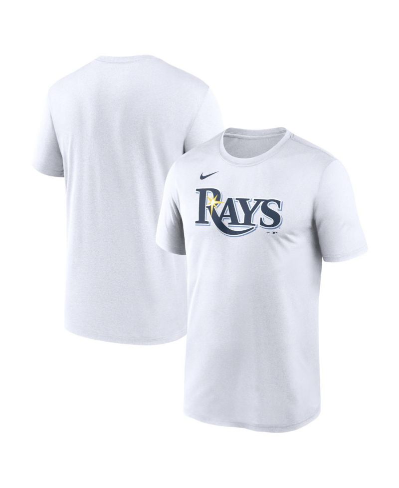 Men's White Tampa Bay Rays New Legend Wordmark Dri-FIT T-Shirt