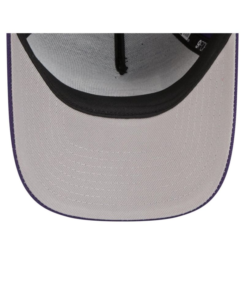 Big Boys and Girls Purple Kansas State Wildcats 9FORTY A-Frame Adjustable Hat