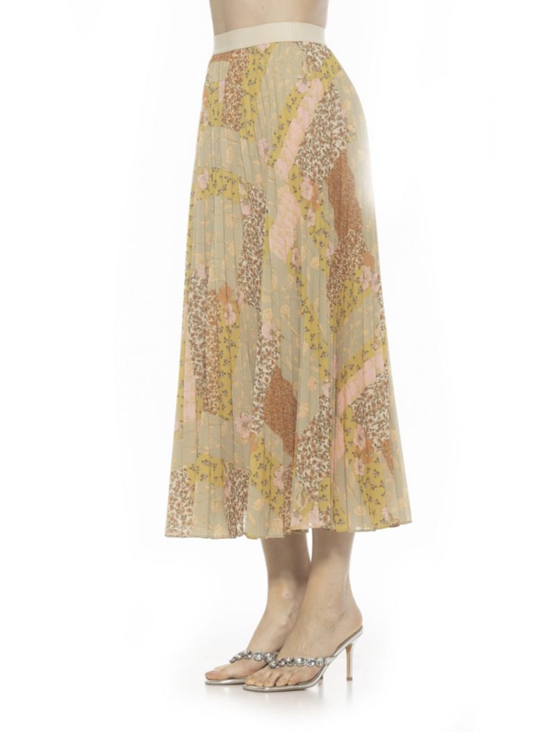 Women's Kesia Midi Pleated Skirt