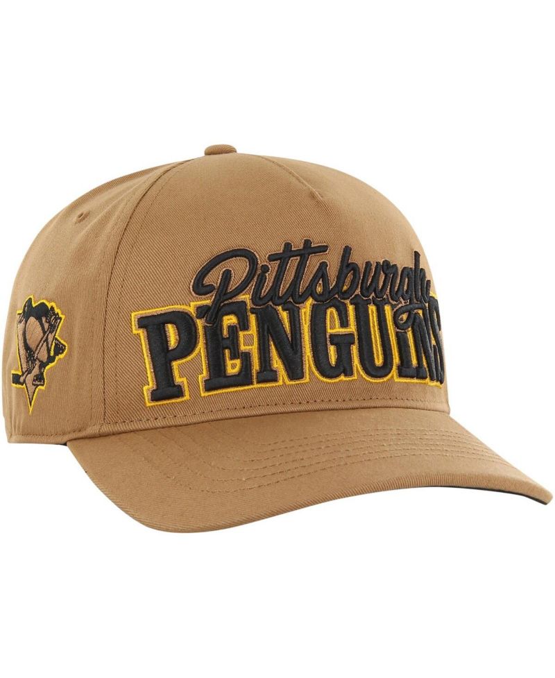 Men's Tan Pittsburgh Penguins Barnes Hitch Adjustable Hat