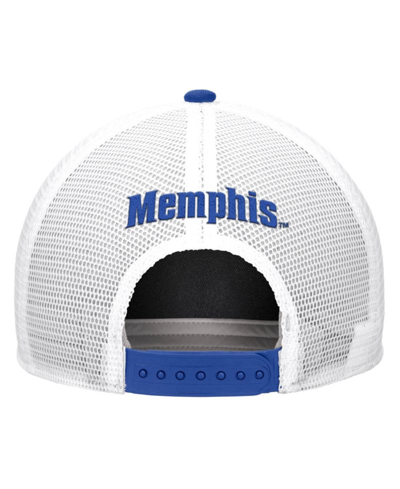 Men's Royal Memphis Tigers 2026 On-Field Rope Adjustable Trucker Hat