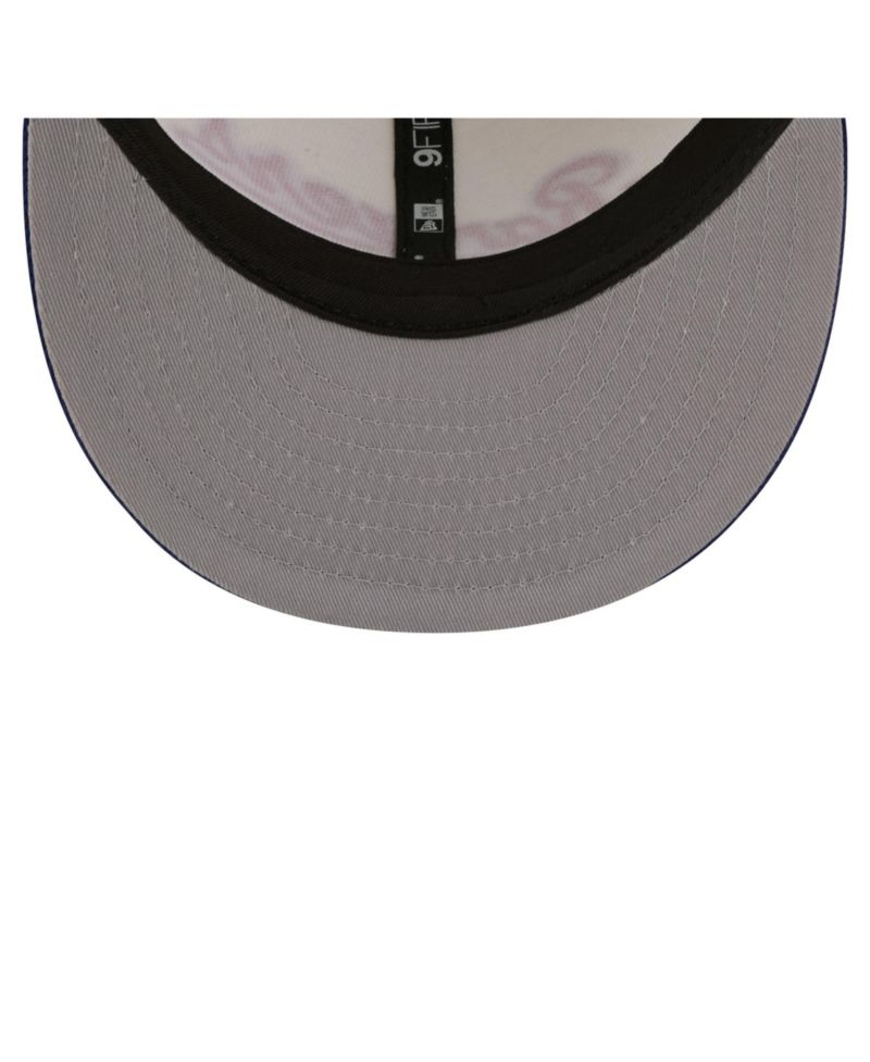 Big Boys and Girls White Texas Rangers Two-Tone 9FIFTY Snapback Hat