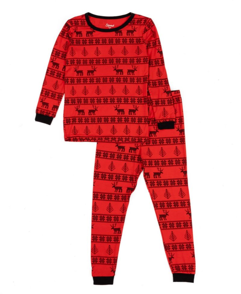 Baby Two Piece Viscose from Bamboo Holiday Pajamas