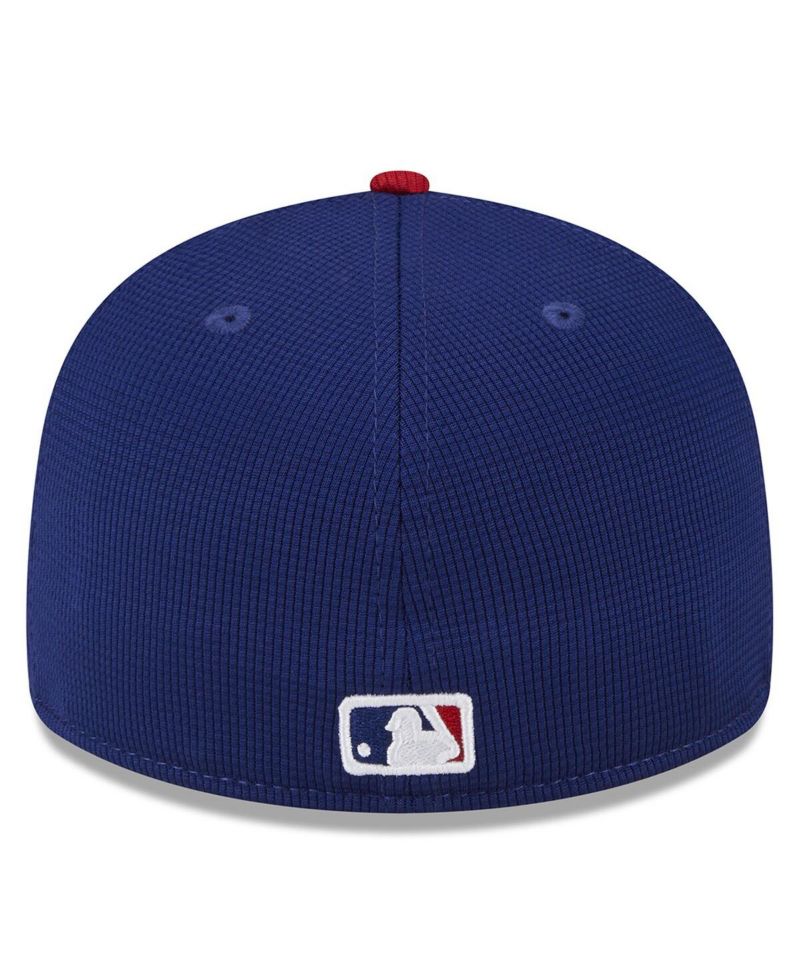 Men's Navy Philadelphia Phillies 2024 Batting Practice Low Profile 59FIFTY Fitted Hat