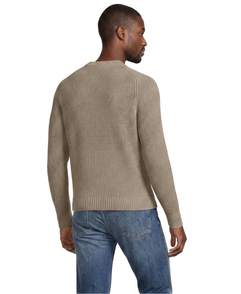 Men's Cotton Drifter Saddle Crewneck Shaker Sweater