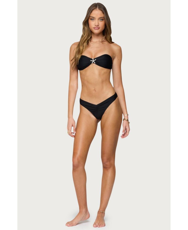 Women's Starfish Ruched Bikini Bottom
