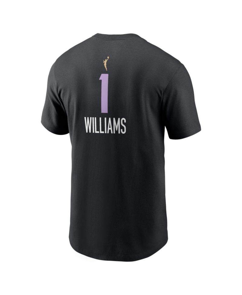 Men's Gabby Williams Black Golden State Valkyries Name & Number Rebel Edition T-Shirt