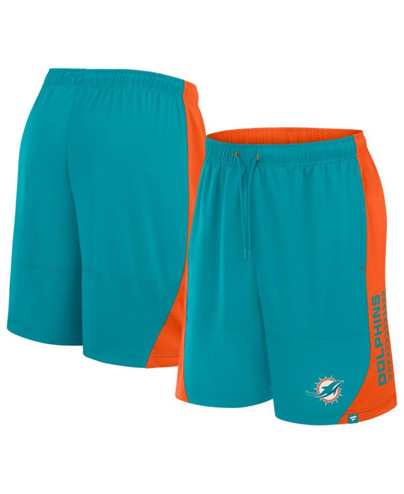 Men's Aqua Miami Dolphins No Defense Shorts