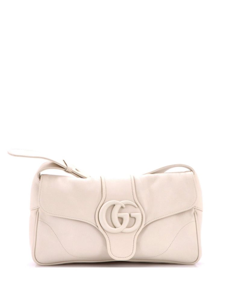 Small Monochrome Aphrodite Shoulder Bag Leather