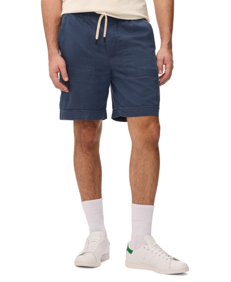 Men’s Twill Drawstring Shorts 9"