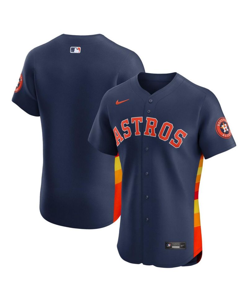 Men's Navy Houston Astros Alternate 2 Elite Jersey