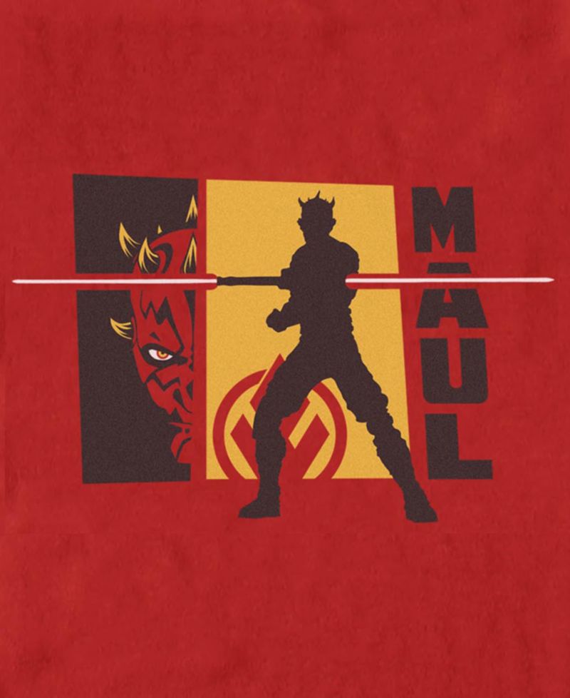 Men's Star Wars Maul Warrior Graphic T-Shirt