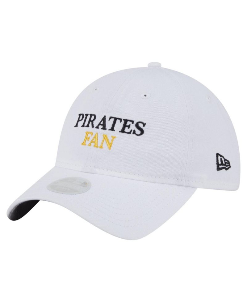 Women's White Pittsburgh Pirates Team Fan 9TWENTY Adjustable Hat