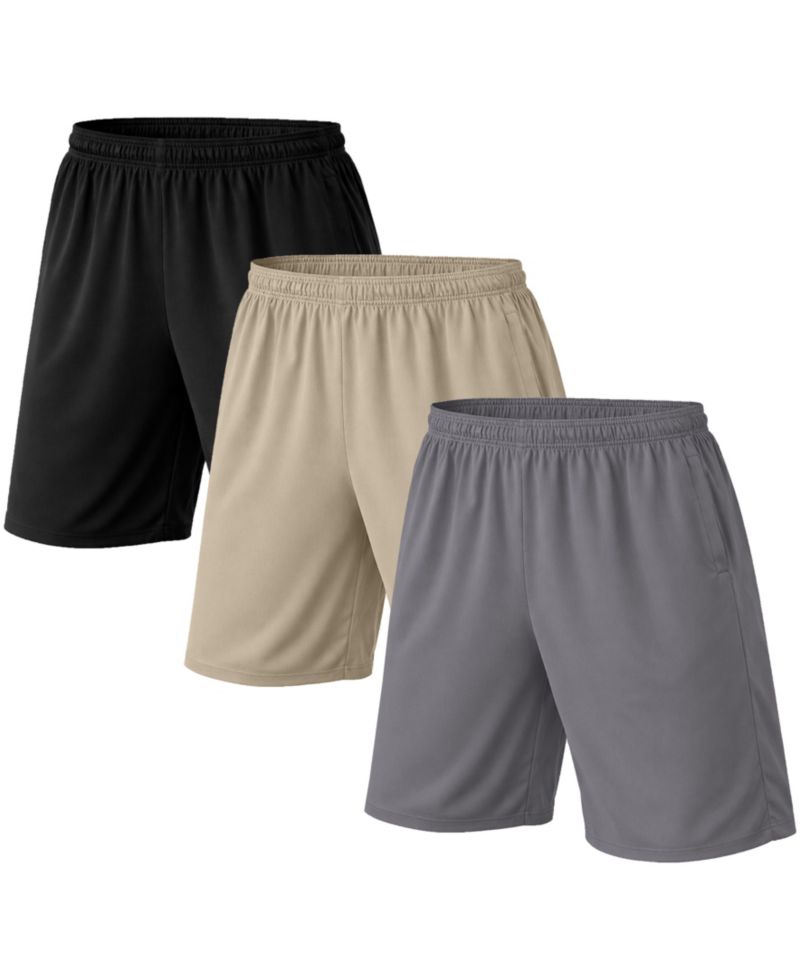 Men's Regular-Fit Shorts, 3-Piece Set