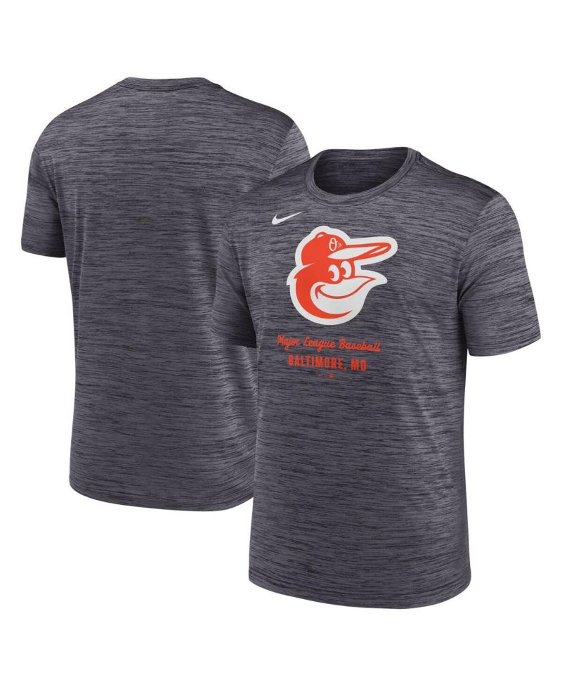 Men's Gray Baltimore Orioles Velocity Performance T-Shirt