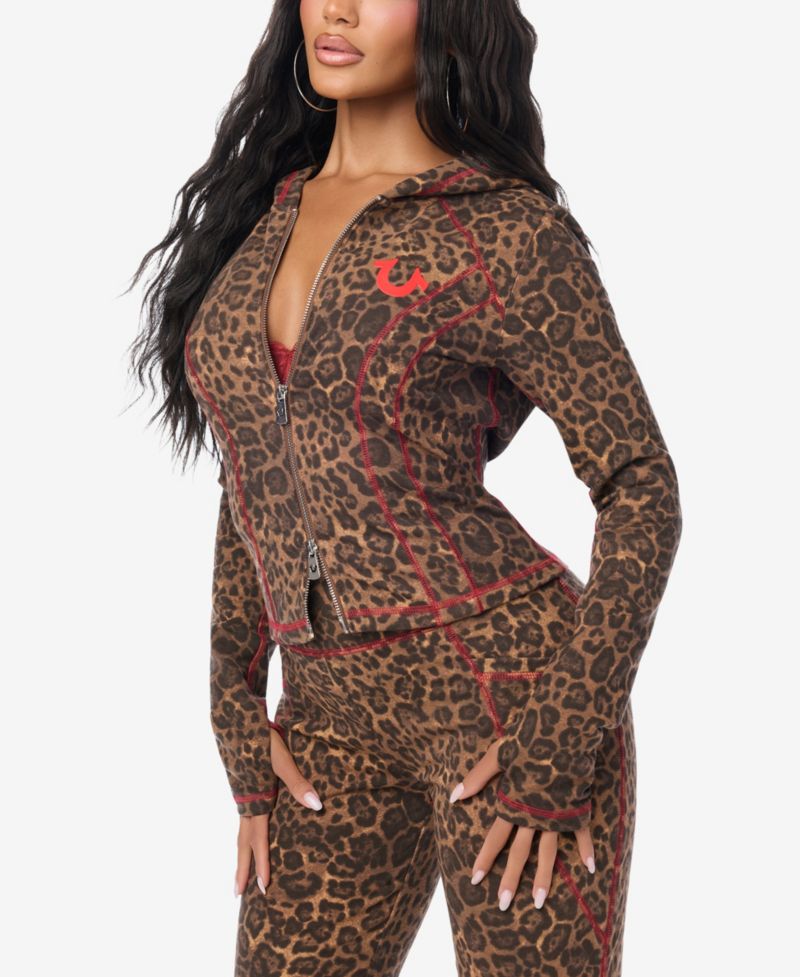 Women's Full-Zip Graphic Hoodie
