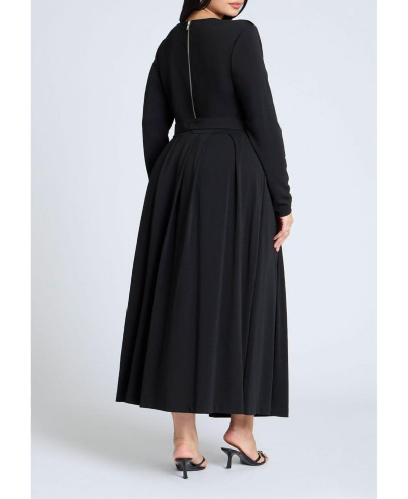 Women's Eupalette Dress With Pleats
