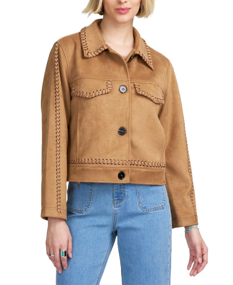Women's Faux Suede Jacket