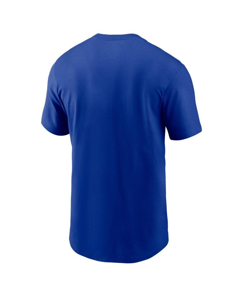 Men's Royal Buffalo Bills Primetime Wordmark Essential T-Shirt