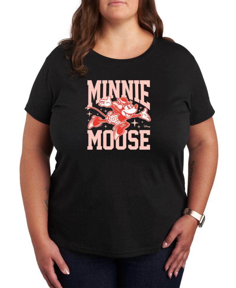 Plus Size Minnie Mouse Graphic T-shirt