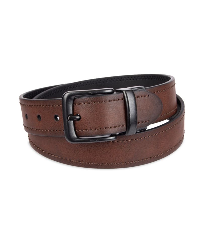 38MM Men's Two-In-One Reversible Casual Jean Belt
