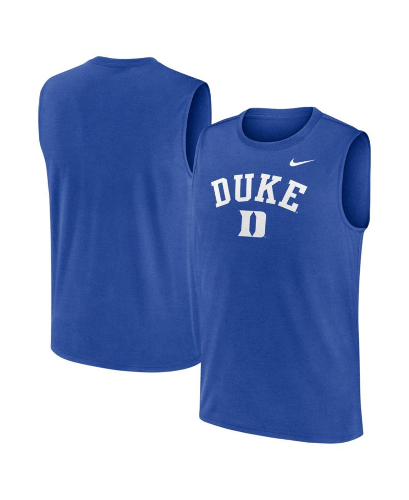 Men's Royal Duke Blue Devils Primetime Legend Arch Dri-FIT Muscle Tank Top