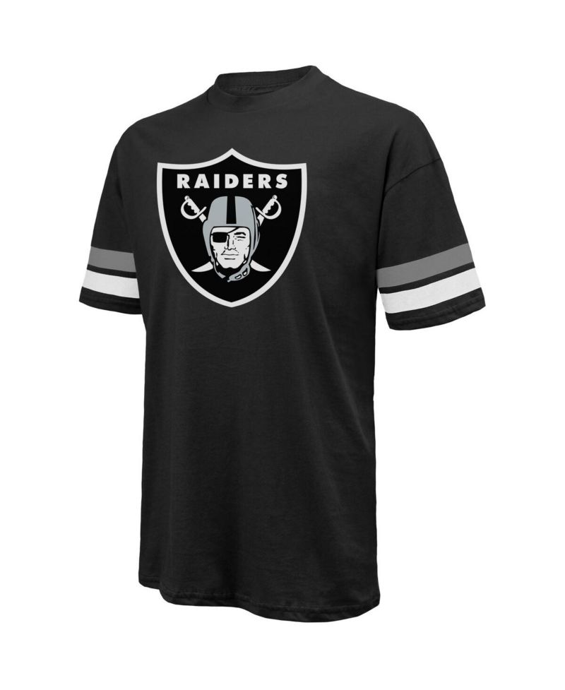 Men's Maxx Crosby Black Las Vegas Raiders Name & Number Oversize Fit T-Shirt