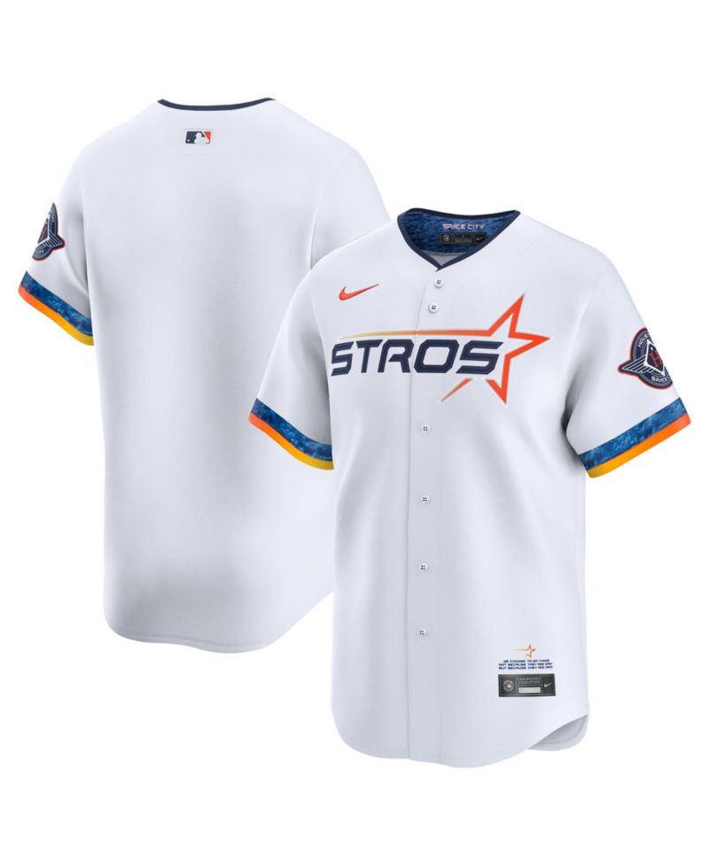 Men's White Houston Astros 2025 City Connect Limited Jersey