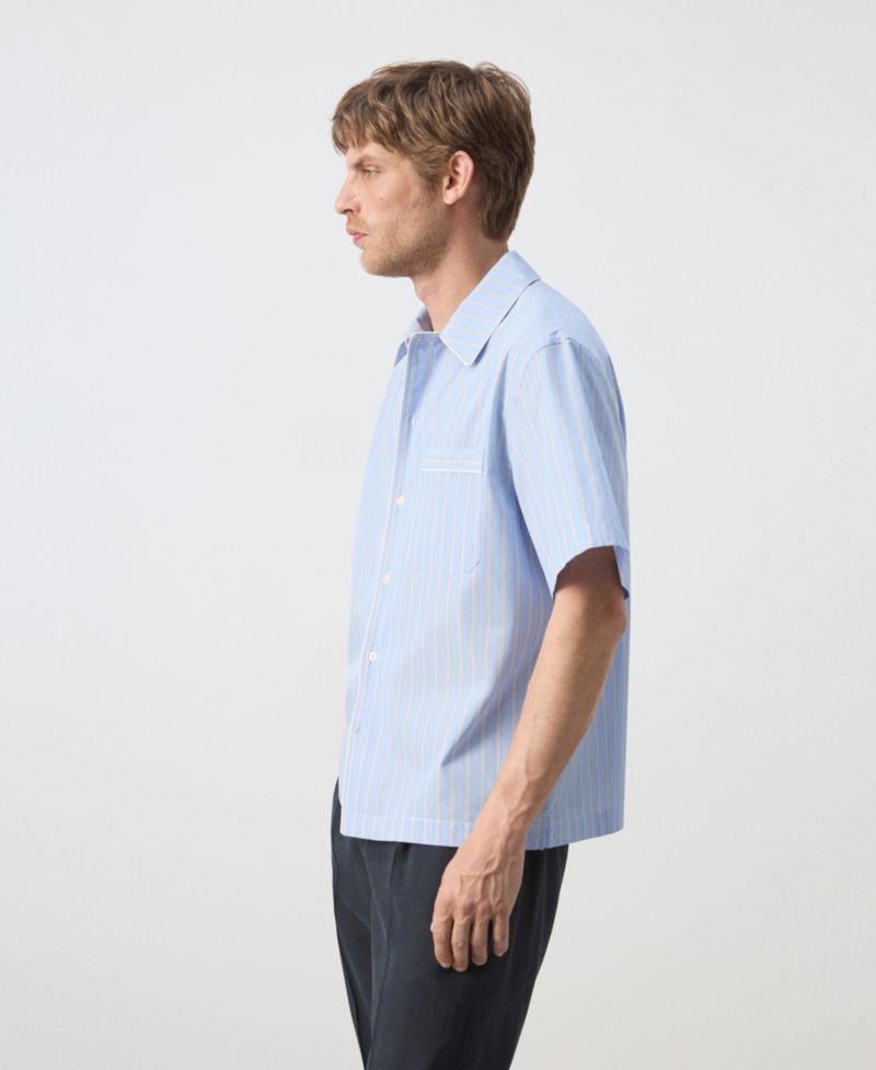 Men's Cotton Striped Shirt
