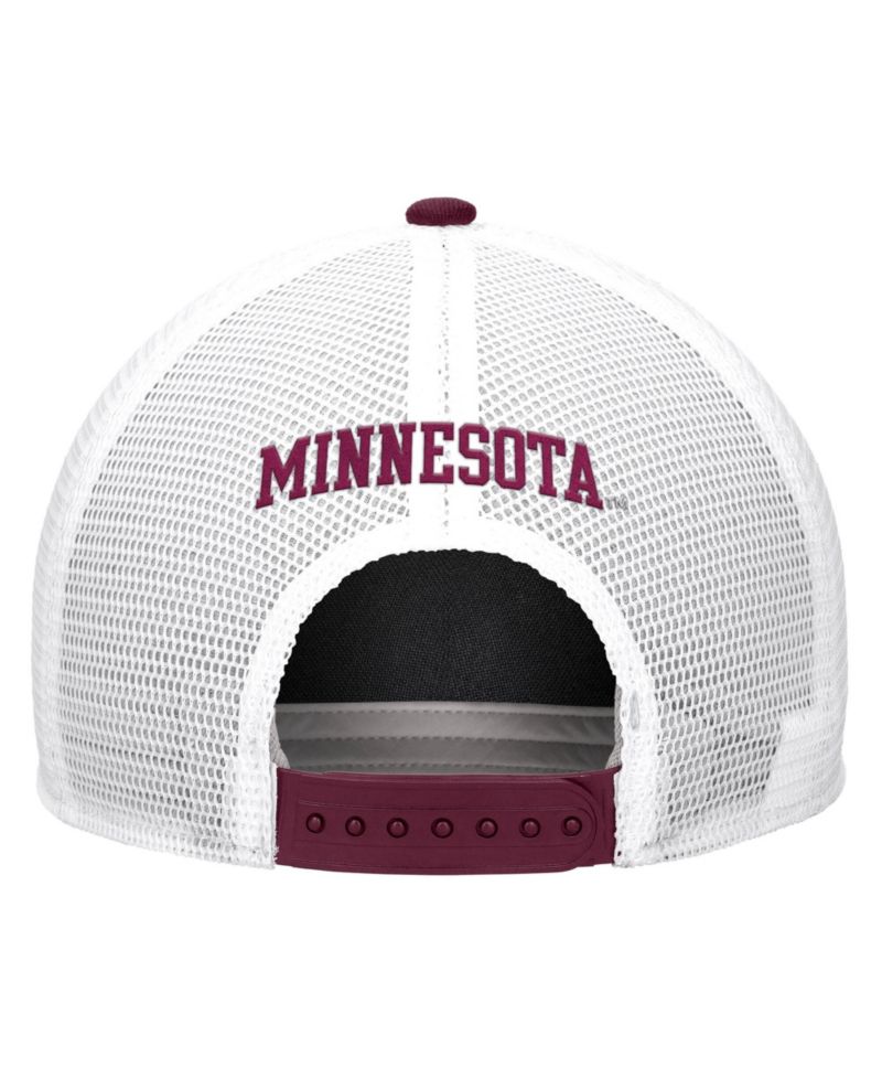 Men's Maroon Minnesota Golden Gophers 2026 On-Field Rope Adjustable Trucker Hat
