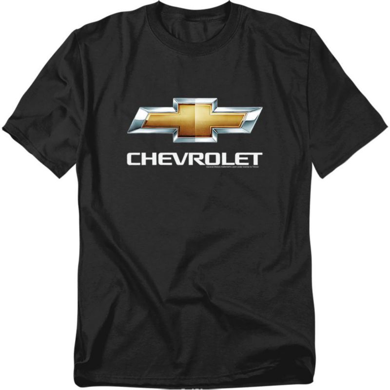 Men's Chevrolet Chevy Bowtie Stacked T-Shirt