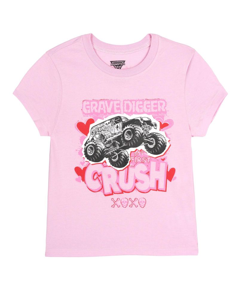 Girls' 4-16 Grave Digger Holiday Jersey T-Shirt