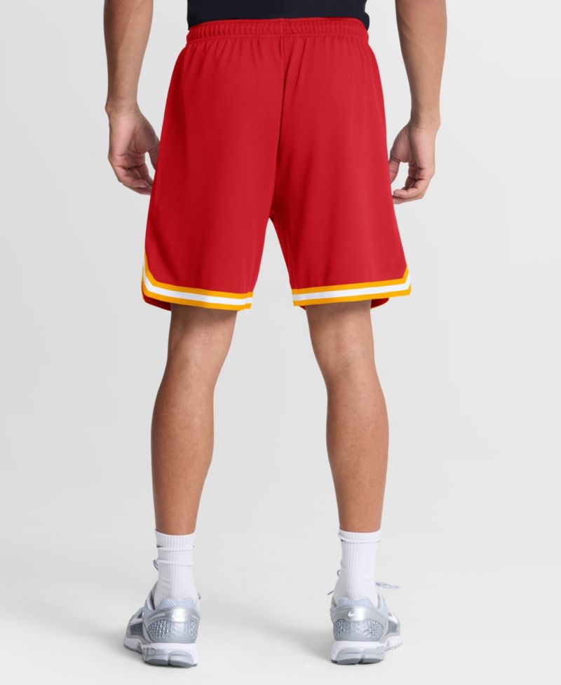 Men's Kansas City Chiefs Fearless Drive Pique Mesh Adjustable Shorts, 7" Inseam