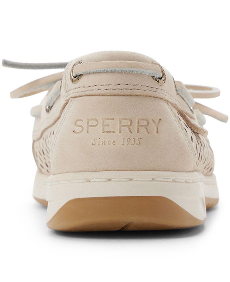 Women's Angelfish Perforated Lace-Up Boat Shoes
