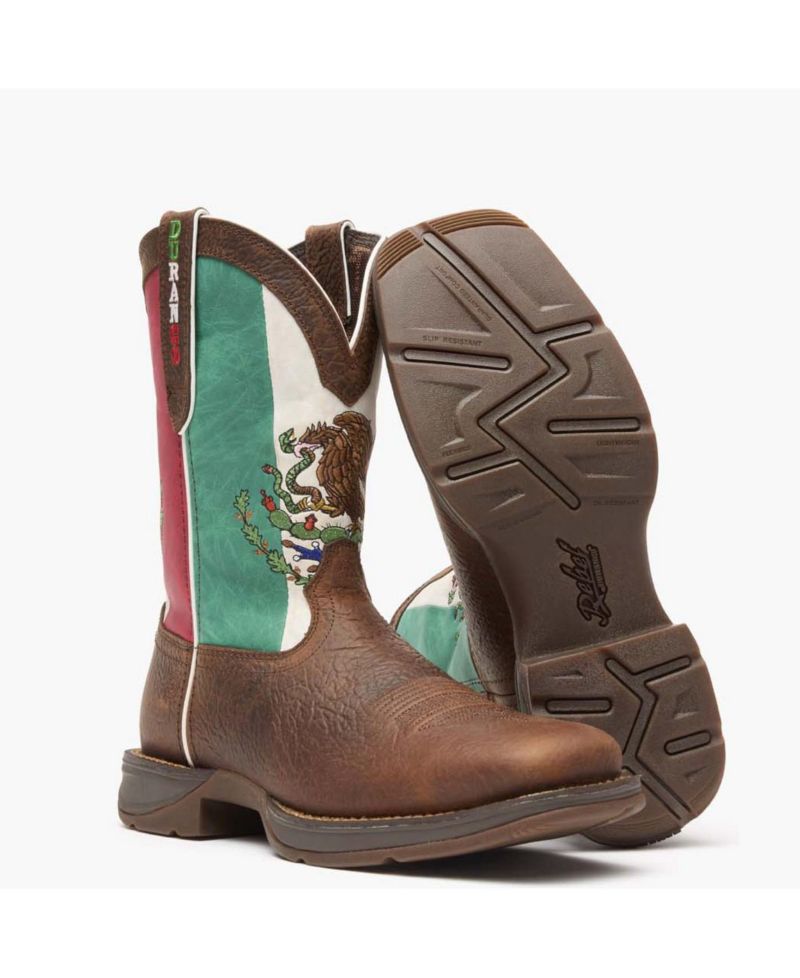 Men's Rebel by Mexico Flag Western Boot