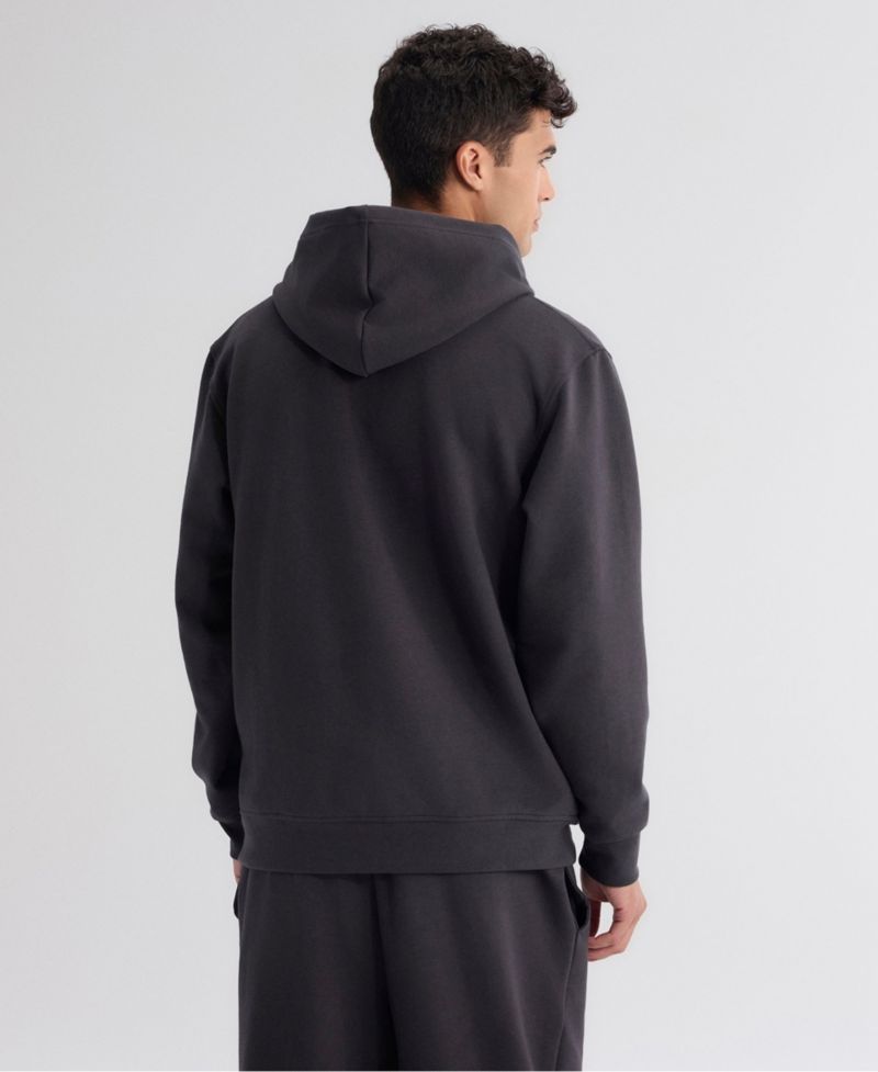 Men's Charcoal New York Mets Clutch Tri-Blend Hoodie