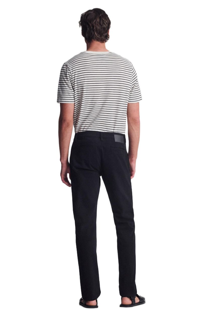 Men's Milton Slim Straight Chino In Casual Twill Pants