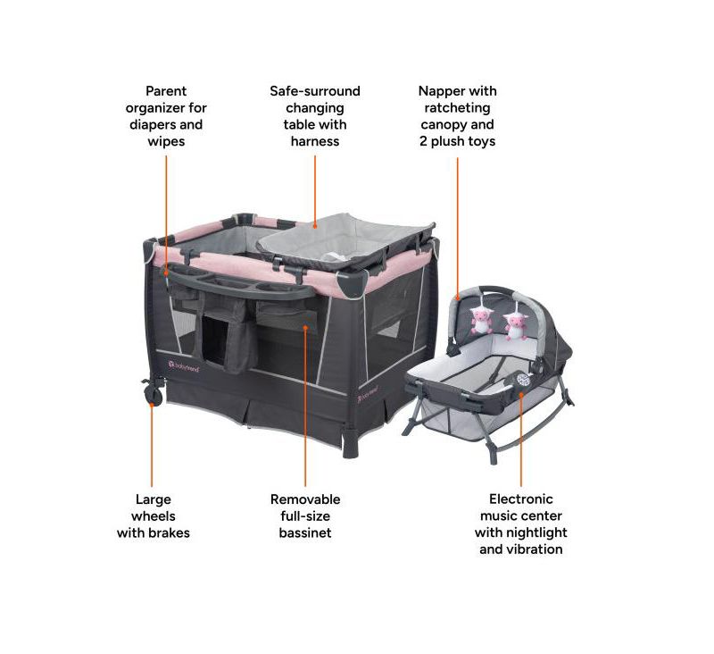 Simply Smart Nursery Center Playard