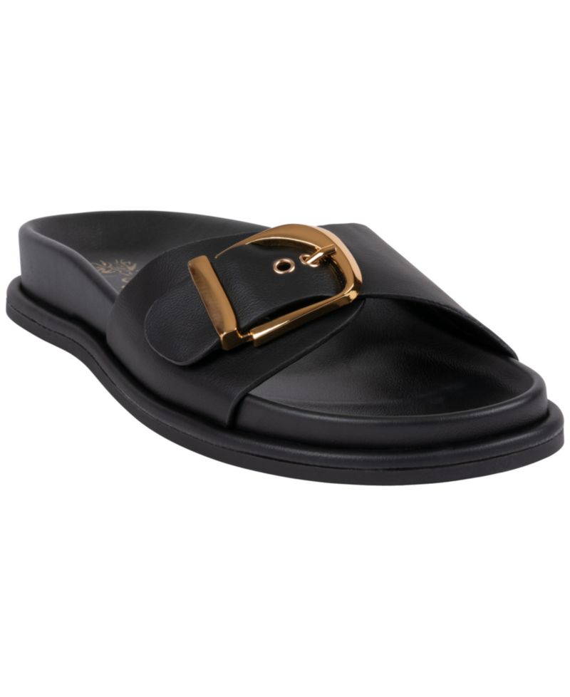 Women's Basel Buckle Slide Footbed Sandals