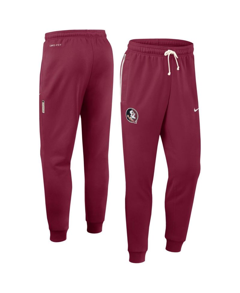 Men's Garnet Florida State Seminoles 2025 Sideline Performance Taper Pants
