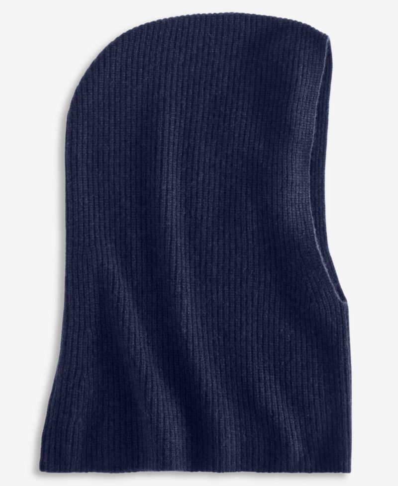 Ribbed Cashmere Balaclava