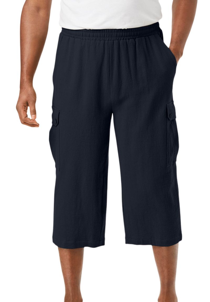 Tall Gauze Cargo Judo Shorts