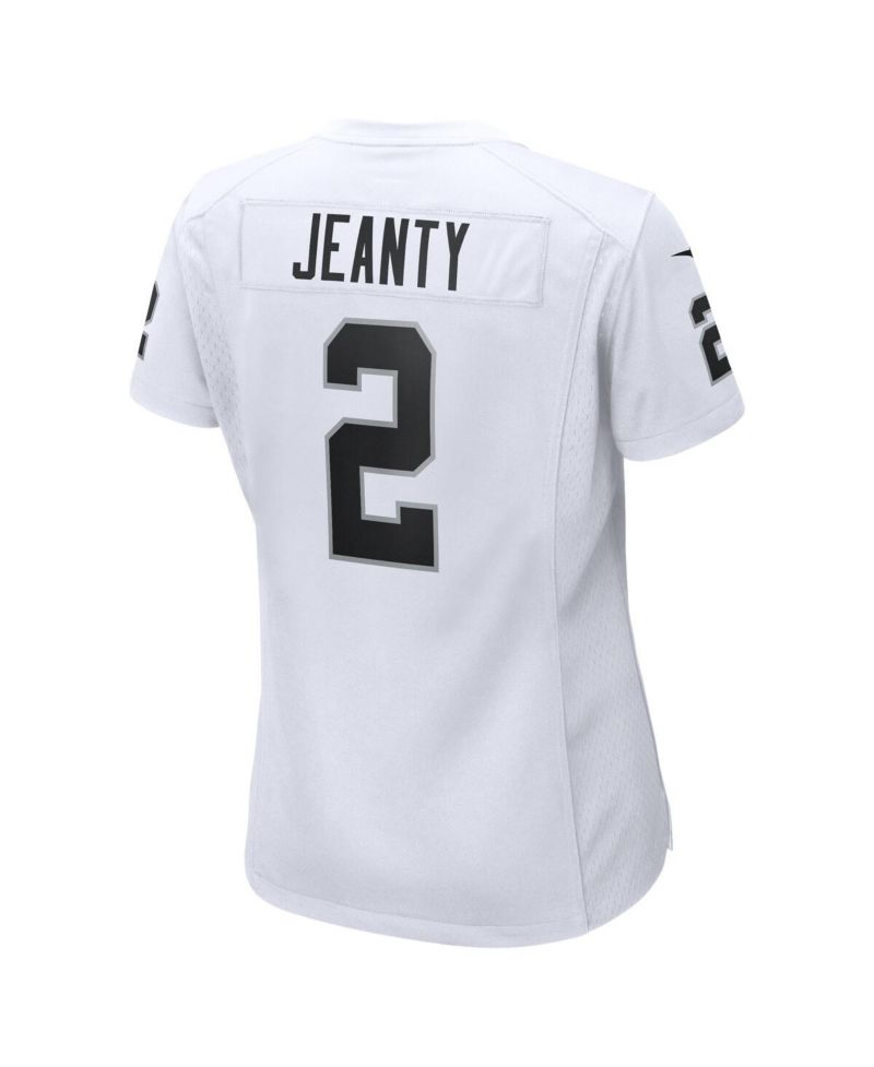 Women's Ashton Jeanty White Las Vegas Raiders Game Jersey