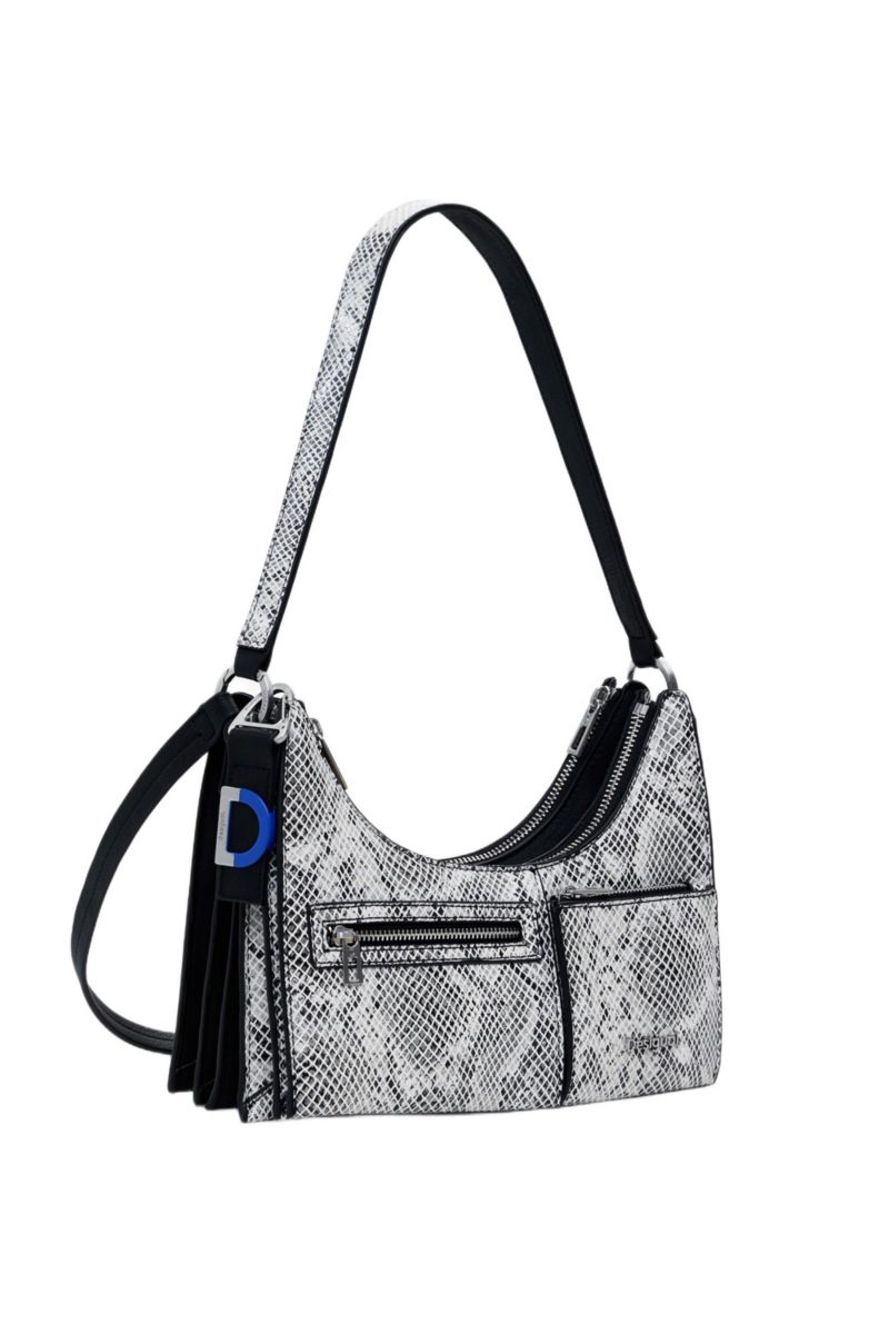 Women's Small Detachable Two-Tone Bag