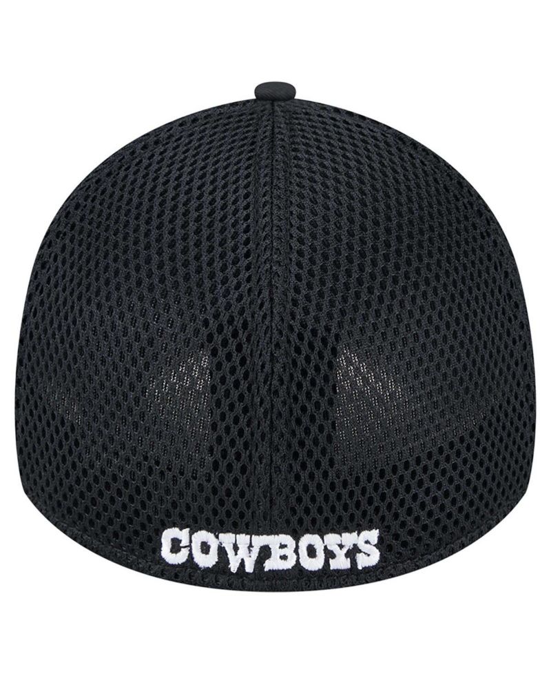 Men's Black Dallas Cowboys Main B-Dub Neo 39THIRTY Flex Hat