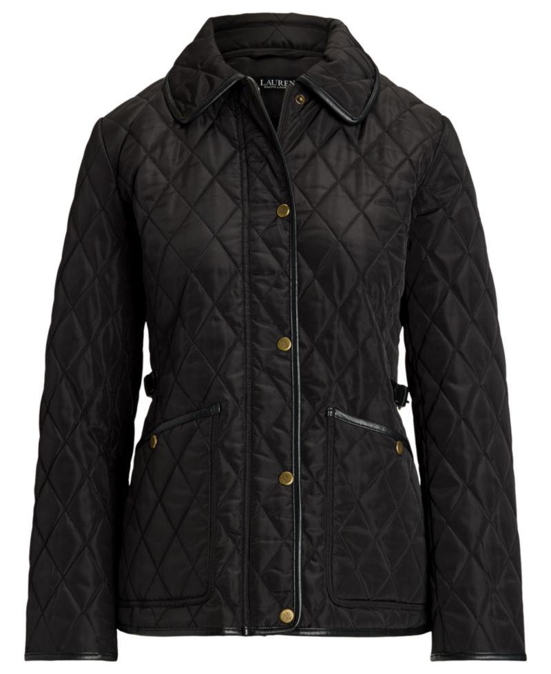 Women's Quilted Velboa-Lined Coat