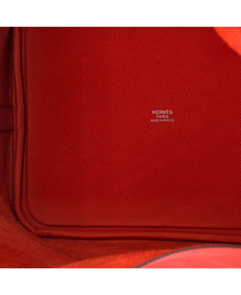 Pre-Owned Hermes MM Picotin Lock Bag Tressage Epsom