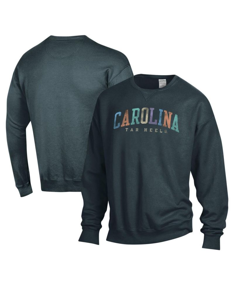 Women's Gray North Carolina Tar Heels Oversized Pullover Sweatshirt